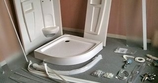 Установка душевой кабины Дубна, цена от 2941 руб.